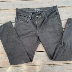 Men’s black jeans